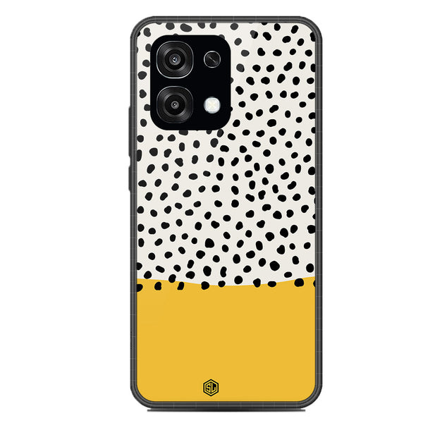 Polka Dots Series Soft Phone Case - Glass Case - Design 5 - Oppo F31