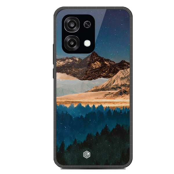 Mountains Wanderlust Series Soft Phone Case - Glass Case - Design 1 - Oppo F31