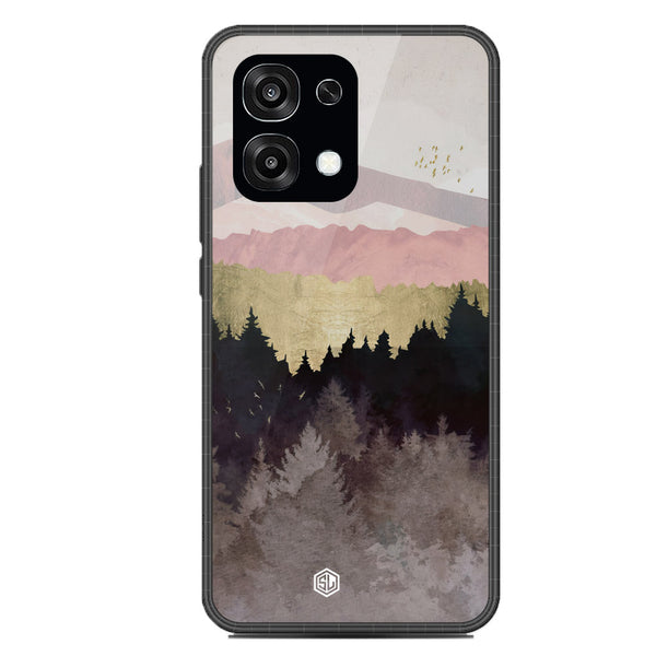 Mountains Wanderlust Series Soft Phone Case - Glass Case - Design 2 - Oppo F31