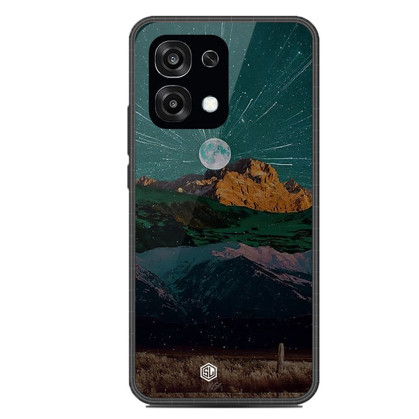 Mountains Wanderlust Series Soft Phone Case - Glass Case - Design 3 - Oppo F31
