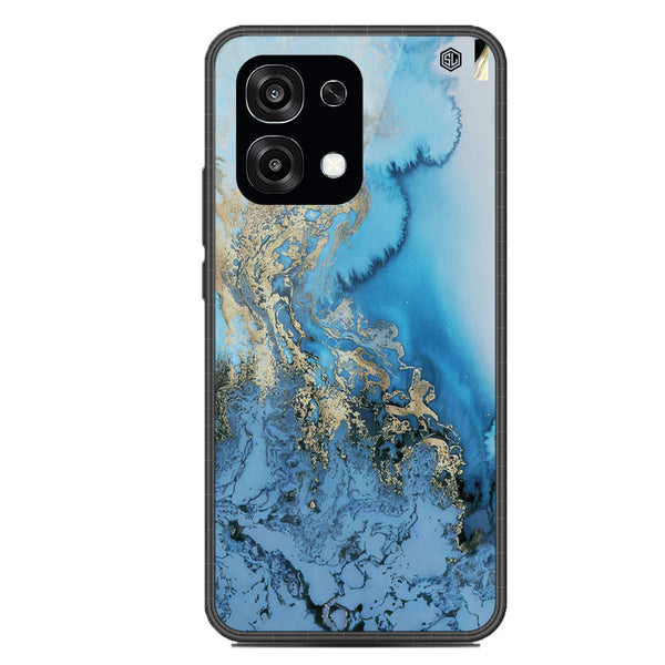 Marble Series Soft Phone Case - Glass Case - Design 2 - Oppo F31