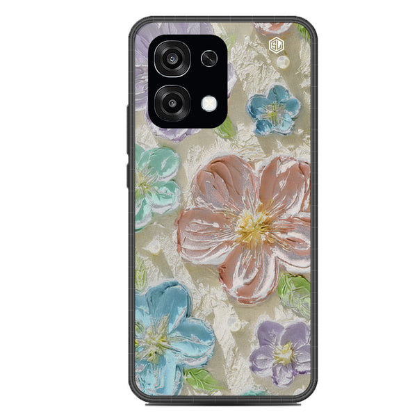 Floral Series Soft Phone Case - Glass Case - Design 14 - Oppo F31