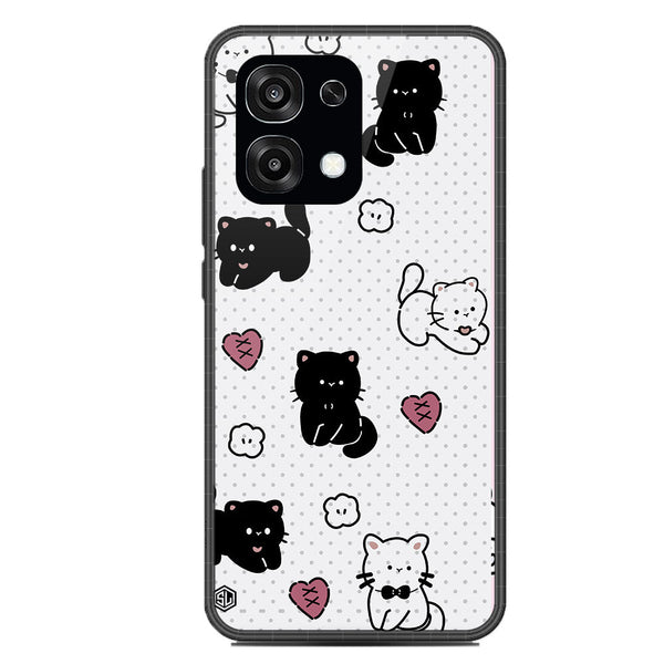 Cute Chic Series Soft Phone Case - Glass Case - Design 6 - Oppo F31