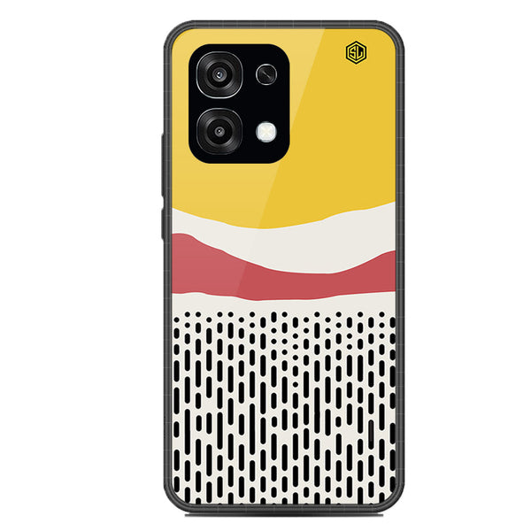 Polka Dots Series Soft Phone Case - Glass Case - Design 1 - Oppo F31