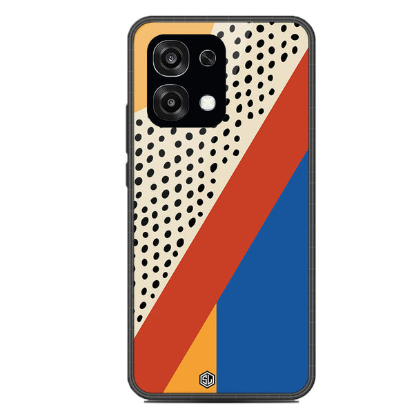 Polka Dots Series Soft Phone Case - Glass Case - Design 4 - Oppo F31