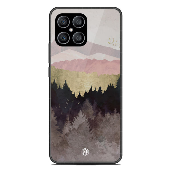Mountains Wanderlust Series Soft Phone Case - Metal Case - Design 2 - Honor X8