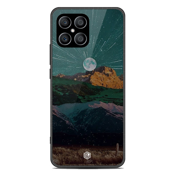 Mountains Wanderlust Series Soft Phone Case - Metal Case - Design 3 - Honor X8