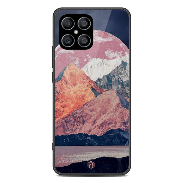 Mountains Wanderlust Series Soft Phone Case - Metal Case - Design 5 - Honor X8