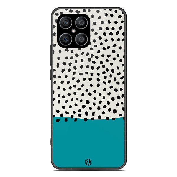 Polka Dots Series Soft Phone Case - Metal Case - Design 2 - Honor X8