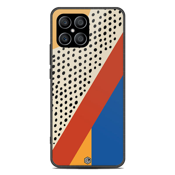 Polka Dots Series Soft Phone Case - Metal Case - Design 4 - Honor X8