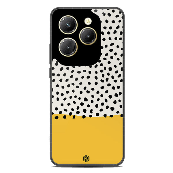 Polka Dots Series Soft Phone Case - Metal Case - Design 5 - Infinix Hot 40