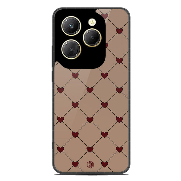 Trending Designs Series Soft Phone Case - Metal Case - Design 1 - Infinix Hot 40 Pro