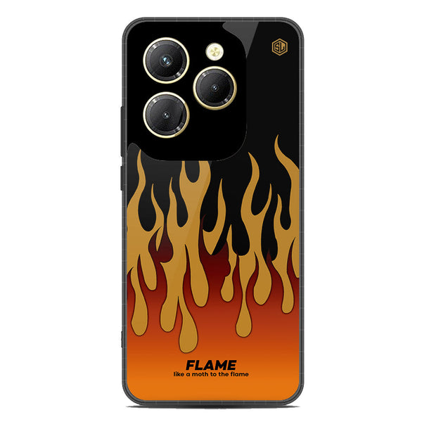 Trending Designs Series Soft Phone Case - Metal Case - Design 4 - Infinix Hot 40