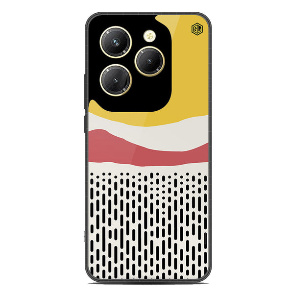 Polka Dots Series Soft Phone Case - Metal Case - Design 1 - Infinix Hot 40 Pro