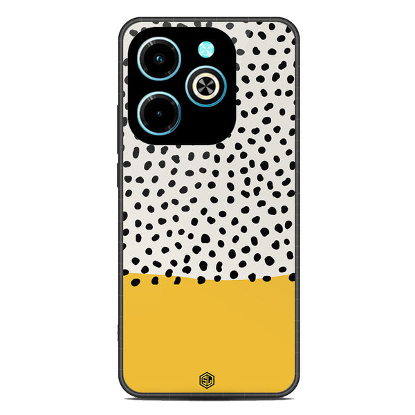 Polka Dots Series Soft Phone Case - Metal Case - Design 5 - Infinix Hot 40i