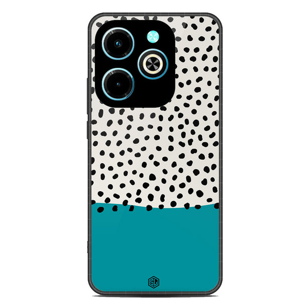 Polka Dots Series Soft Phone Case - Metal Case - Design 2 - Infinix Hot 40i