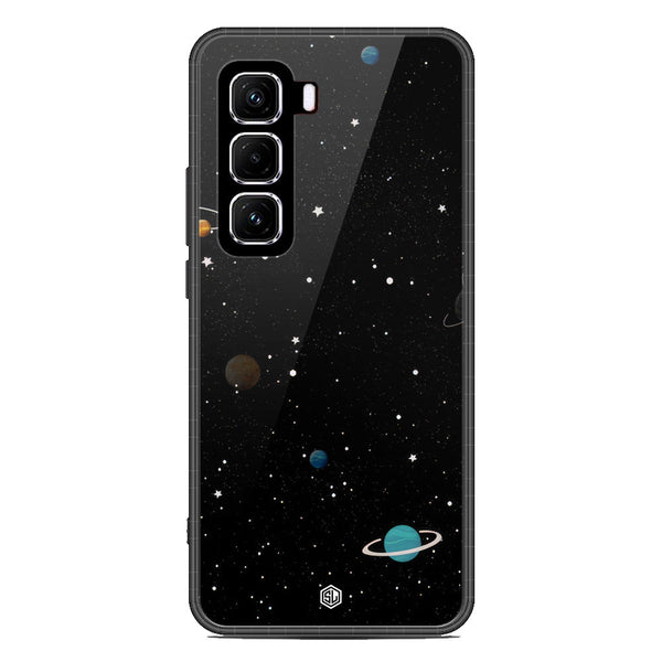 Space Series Soft Phone Case - Metal Case - Design 3 - Infinix Hot 50 4G