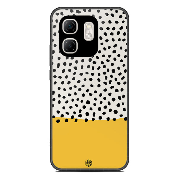 Polka Dots Series Soft Phone Case - Metal Case - Design 5 - Infinix Hot 50i