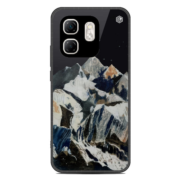 Mountains Wanderlust Series Soft Phone Case - Metal Case - Design 4 - Infinix Hot 50i