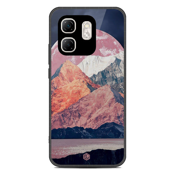 Mountains Wanderlust Series Soft Phone Case - Metal Case - Design 5 - Infinix Hot 50i