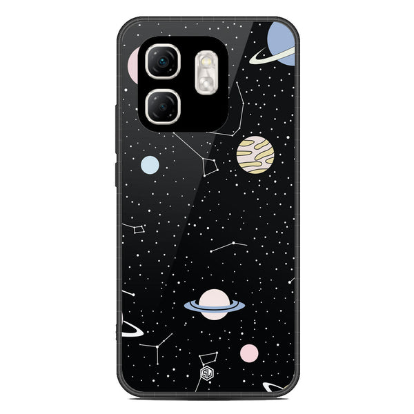 Space Series Soft Phone Case - Metal Case - Design 1 - Infinix Hot 50i