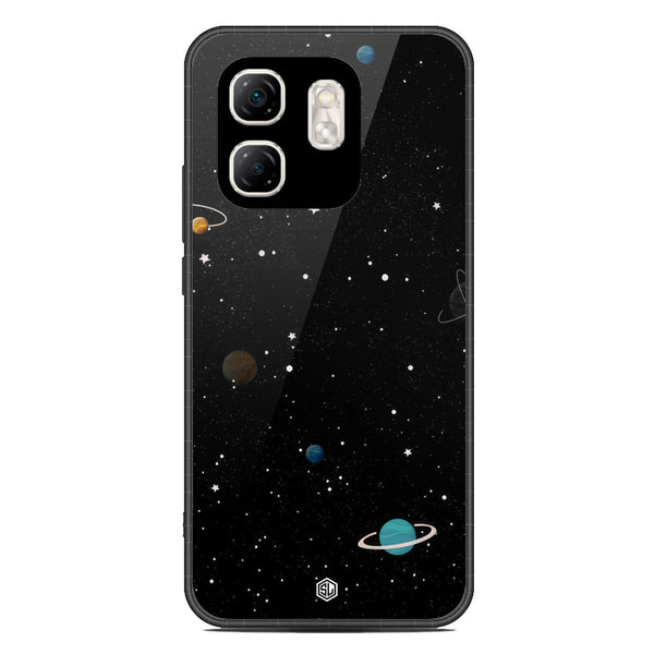 Space Series Soft Phone Case - Metal Case - Design 3 - Infinix Smart 9