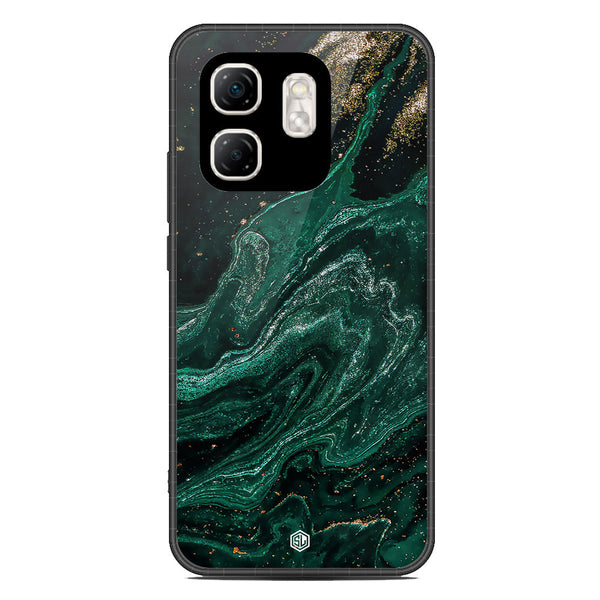 Marble Series Soft Phone Case - Metal Case - Design 3 - Infinix Smart 9
