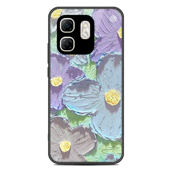 Floral Series Soft Phone Case - Metal Case - Design 1 - Infinix Smart 9