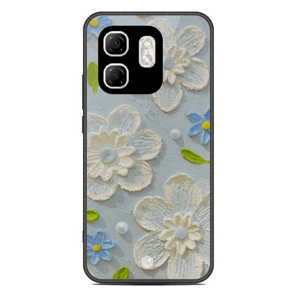 Floral Series Soft Phone Case - Metal Case - Design 3 - Infinix Smart 9