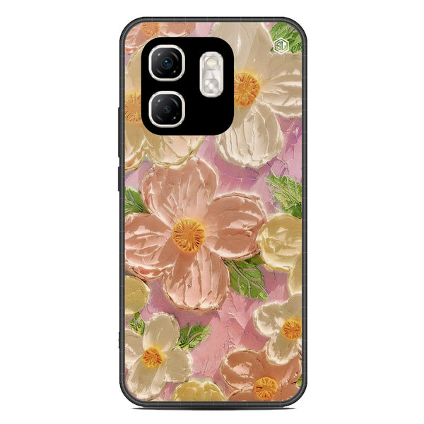 Floral Series Soft Phone Case - Metal Case - Design 11 - Infinix Smart 9