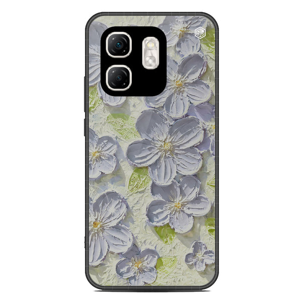 Floral Series Soft Phone Case - Metal Case - Design 12 - Infinix Smart 9