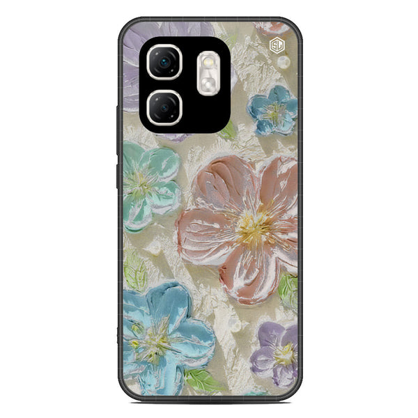Floral Series Soft Phone Case - Metal Case - Design 14 - Infinix Smart 9