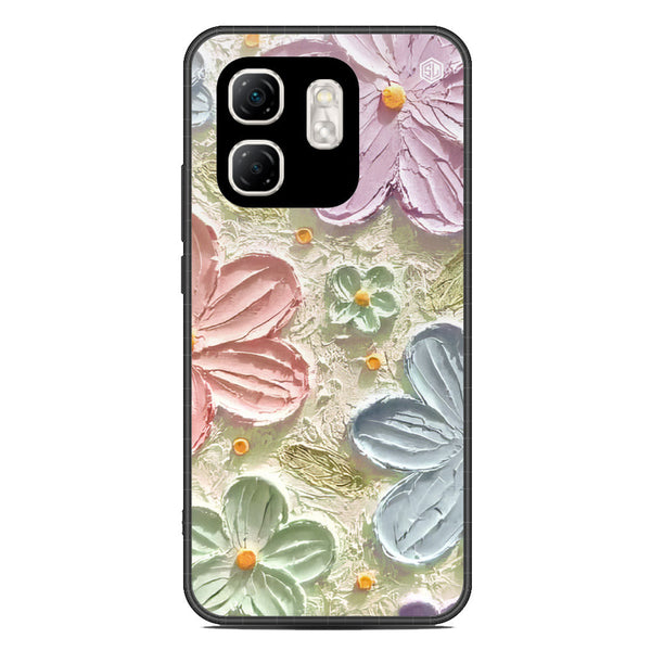 Floral Series Soft Phone Case - Metal Case - Design 15 - Infinix Smart 9