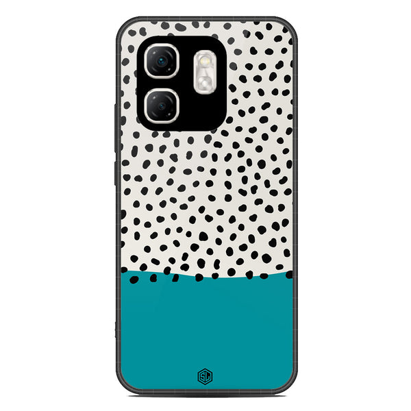 Polka Dots Series Soft Phone Case - Metal Case - Design 2 - Infinix Hot 50i