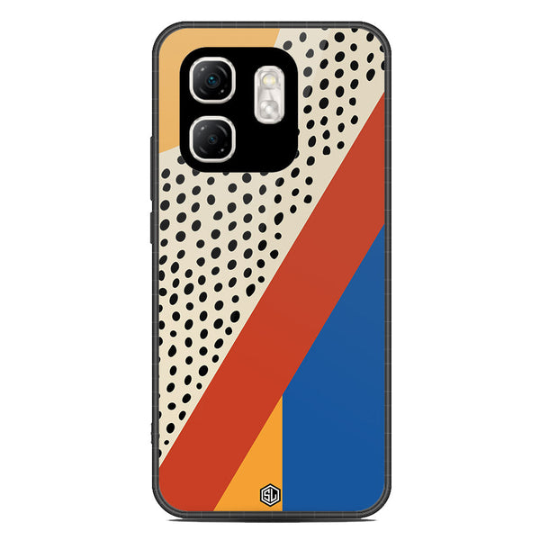 Polka Dots Series Soft Phone Case - Metal Case - Design 4 - Infinix Hot 50i