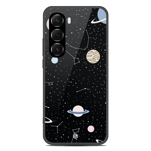 Space Series Soft Phone Case - Glass Case - Design 1 - Infinix Hot 60 Pro