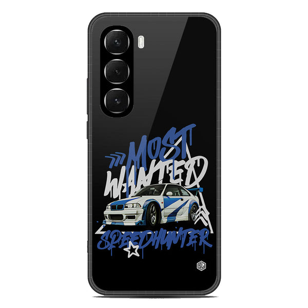 Most Wanted Speedhunter Series Soft Phone Case - Glass Case - Design 1 - Infinix Hot 60 Pro