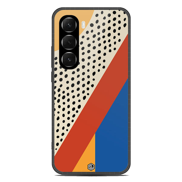Polka Dots Series Soft Phone Case - Metal Case - Design 4 - Infinix Hot 60 Pro Plus