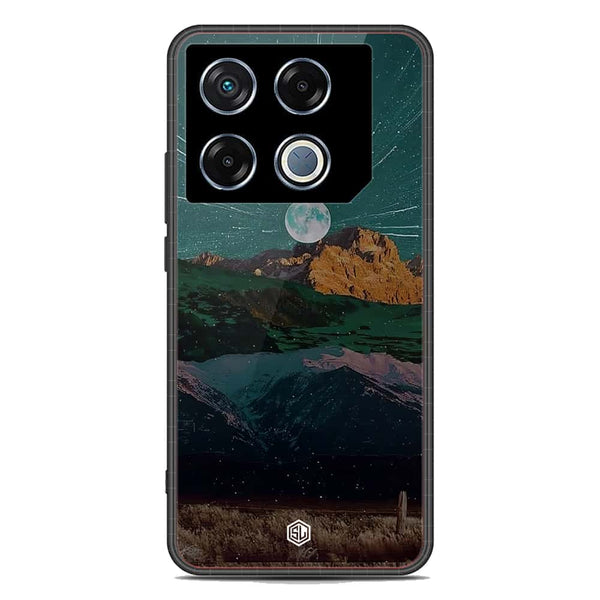 Mountains Wanderlust Series Soft Phone Case - Metal Case - Design 3 - Infinix GT 20 Pro