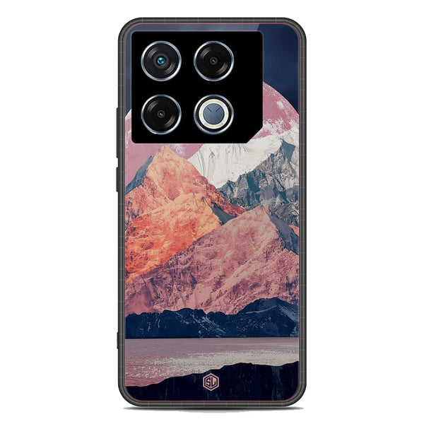 Mountains Wanderlust Series Soft Phone Case - Metal Case - Design 5 - Infinix GT 20 Pro