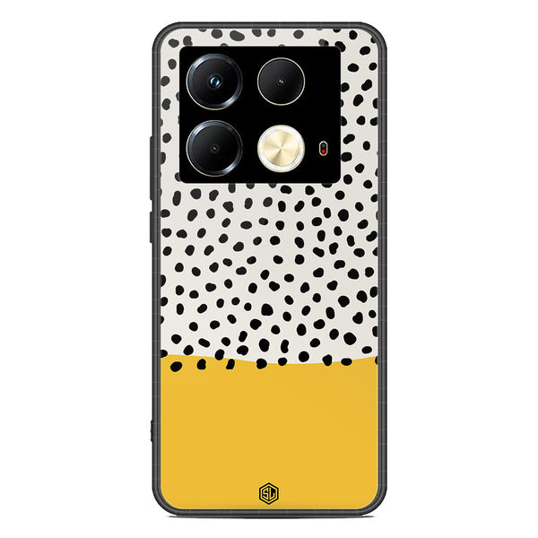 Polka Dots Series Soft Phone Case - Premium Glass Case - Design 5 - Infinix Note 40