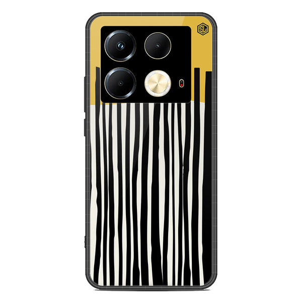 Polka Dots Series Soft Phone Case - Premium Glass Case - Design 3 - Infinix Note 40