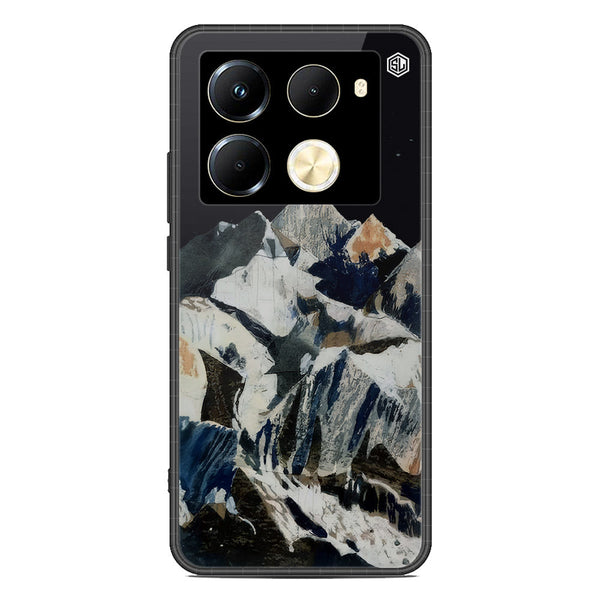 Mountains Wanderlust Series Soft Phone Case - Premium Glass Case - Design 4 - Infinix Note 40 Pro