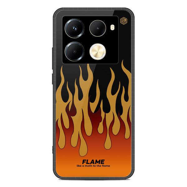 Trending Designs Series Soft Phone Case - Premium Glass Case - Design 4 - Infinix Note 40 Pro
