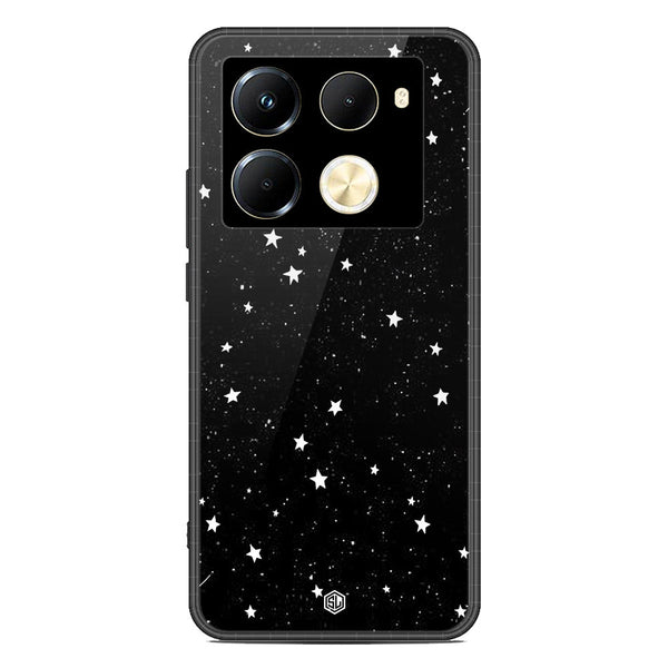 Space Series Soft Phone Case - Premium Glass Case - Design 4 - Infinix Note 40 Pro