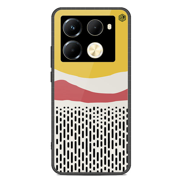 Polka Dots Series Soft Phone Case - Premium Glass Case - Design 1 - Infinix Note 40 Pro