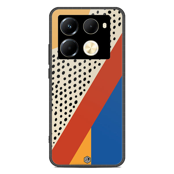 Polka Dots Series Soft Phone Case - Premium Glass Case - Design 4 - Infinix Note 40 Pro