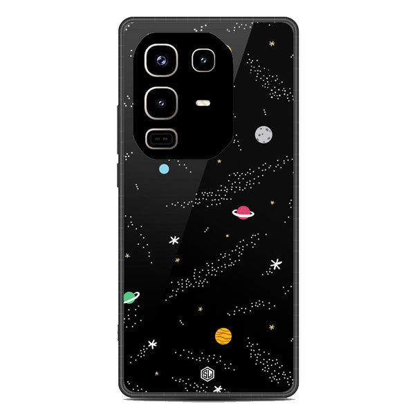 Space Series Soft Phone Case - Metal Case - Design 2 - Infinix Note 50 Pro 4G