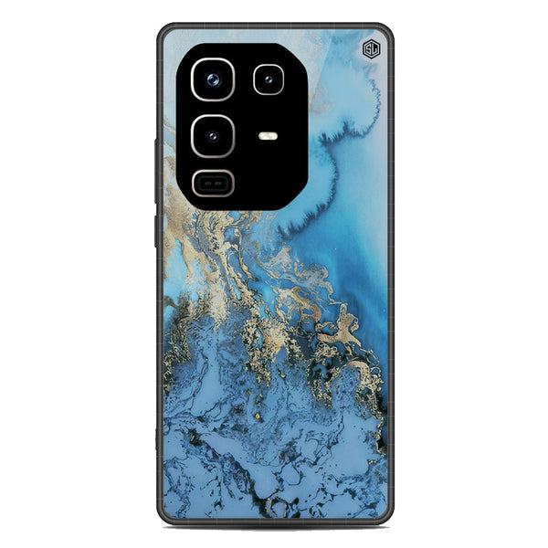 Marble Series Soft Phone Case - Metal Case - Design 2 - Infinix Note 50 Pro 4G