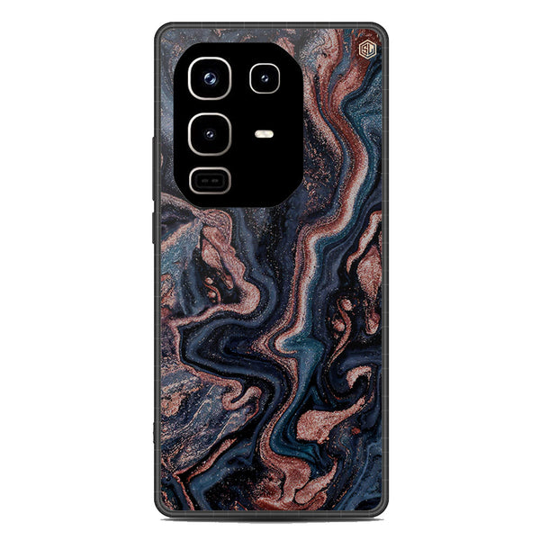 Marble Series Soft Phone Case - Metal Case - Design 4 - Infinix Note 50 4G